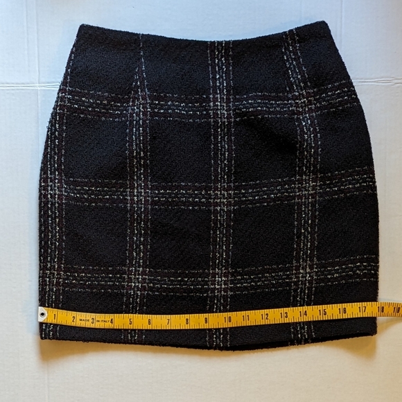 Prince and Fox Plaid Mini Skirt - Picture 3 of 8